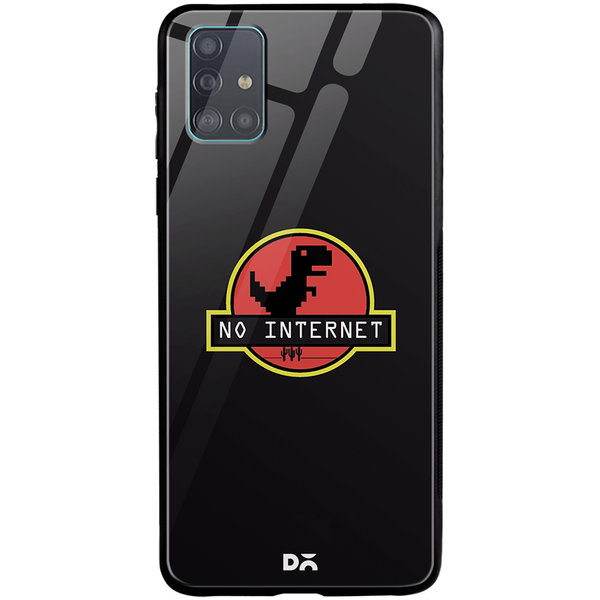 

DailyObjects No Internet Glass Case Cover For Samsung Galaxy A51