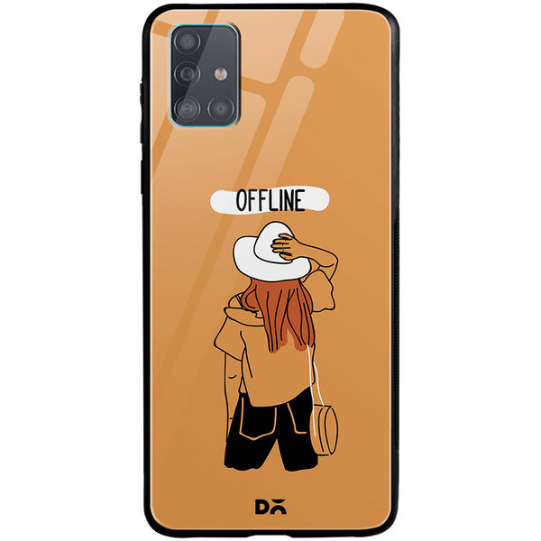 

DailyObjects Offline Glass Case Cover For Samsung Galaxy A51