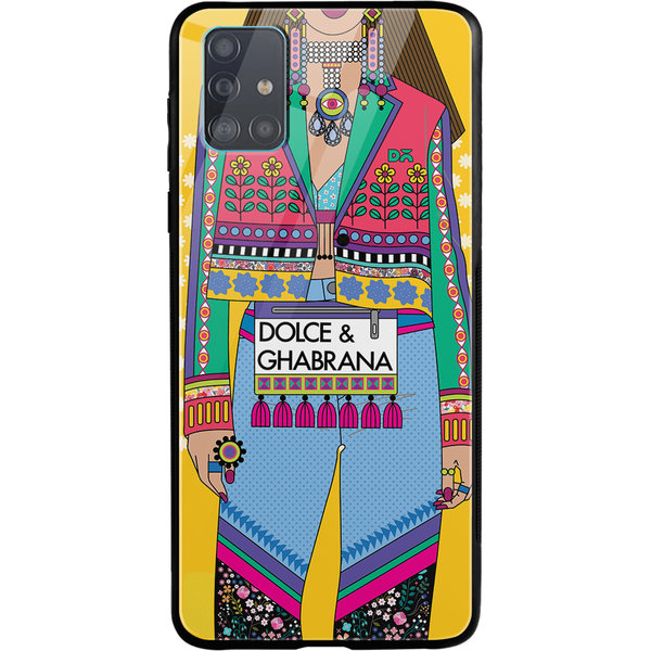 

DailyObjects Overpriced Anxiety Glass Case Cover For Samsung Galaxy A51