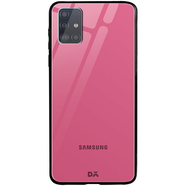 

DailyObjects Pink Punch Glass Case Cover For Samsung Galaxy A51