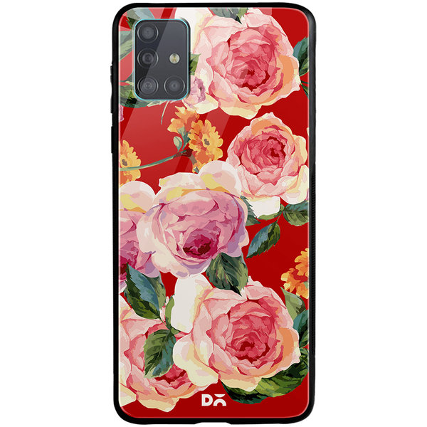 

DailyObjects Pink Valley Glass Case Cover For Samsung Galaxy A51