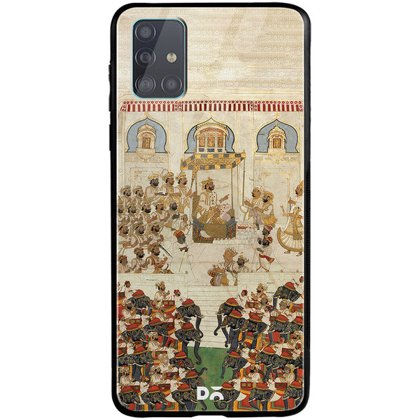 

DailyObjects Royal Decree Glass Case Cover For Samsung Galaxy A51