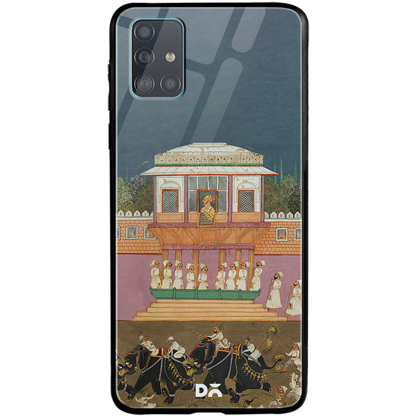 

DailyObjects Royal Parade Glass Case Cover For Samsung Galaxy A51