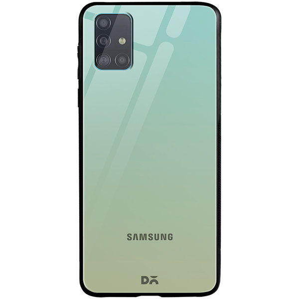 

DailyObjects Sea Green Gradient Glass Case Cover For Samsung Galaxy A51