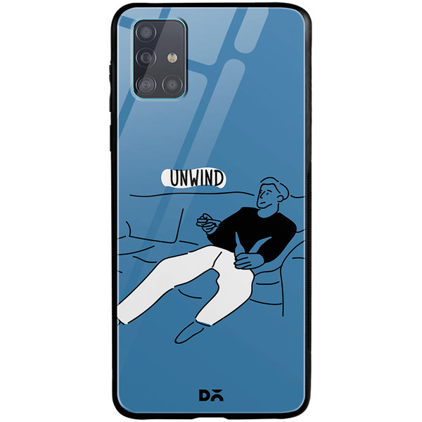 

DailyObjects Unwinder Glass Case Cover For Samsung Galaxy A51