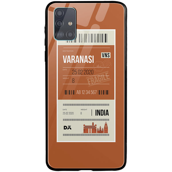

DailyObjects Varanasi City Tag Glass Case Cover For Samsung Galaxy A51