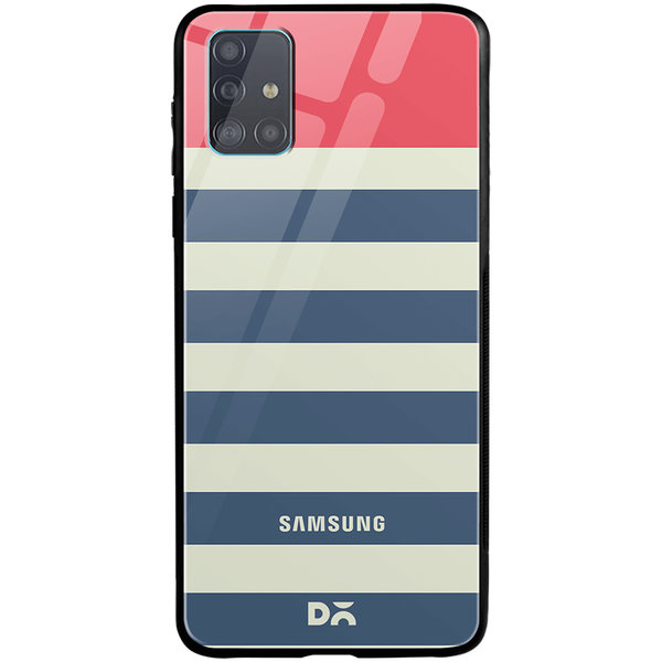 

DailyObjects Blue Fog Glass Case Cover For Samsung Galaxy A71