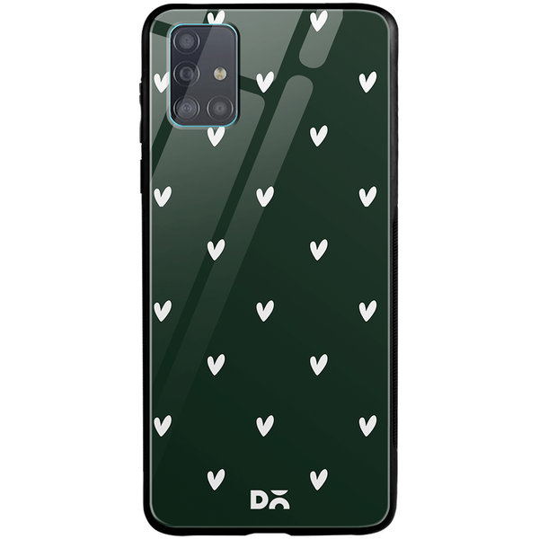 

DailyObjects Bundle Heart Bottle Green Glass Case Cover For Samsung Galaxy A71