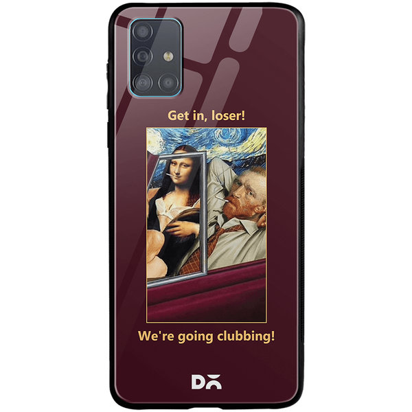 

DailyObjects Clubbing Glass Case Cover For Samsung Galaxy A71