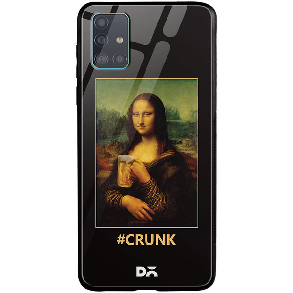 

DailyObjects Crunk Glass Case Cover For Samsung Galaxy A71