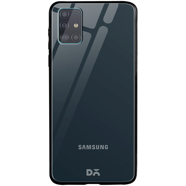 

DailyObjects Dark Teal Glass Case Cover For Samsung Galaxy A71