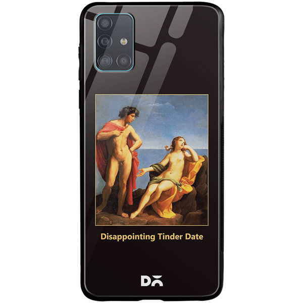 

DailyObjects Disappointing Date Glass Case Cover For Samsung Galaxy A71