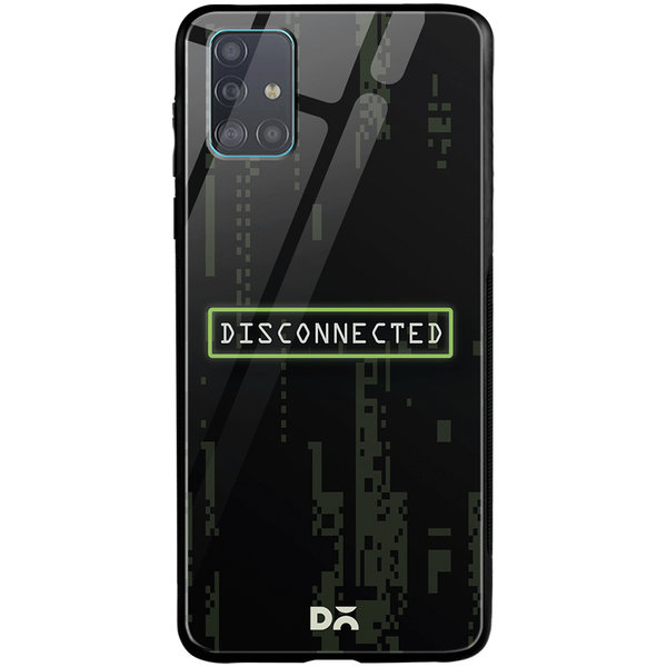 

DailyObjects Disconnected Glass Case Cover For Samsung Galaxy A71