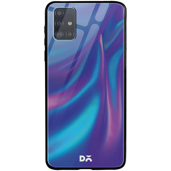 

DailyObjects Dual Holo Satin Glass Case Cover For Samsung Galaxy A71