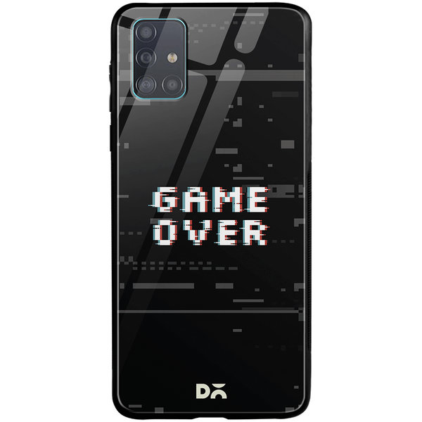 

DailyObjects Game Over Glass Case Cover For Samsung Galaxy A71