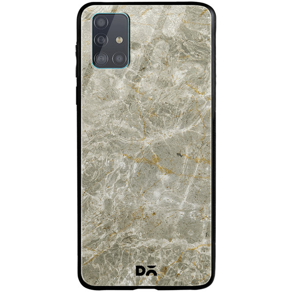 

DailyObjects Gray Marble Glass Case Cover For Samsung Galaxy A71