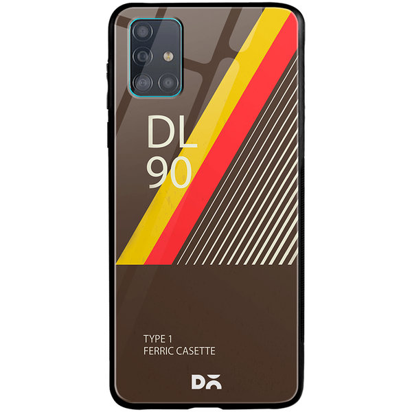 

DailyObjects Made With Love Premium Glass Case Cover For Samsung Galaxy A71