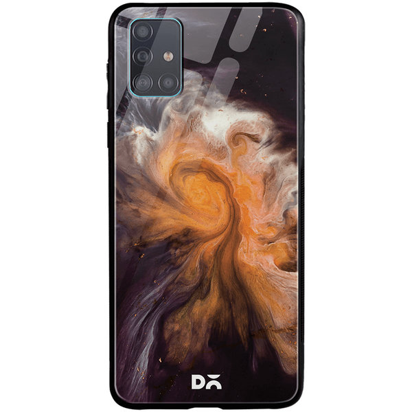 

DailyObjects Marble Galaxy Glass Case Cover For Samsung Galaxy A71