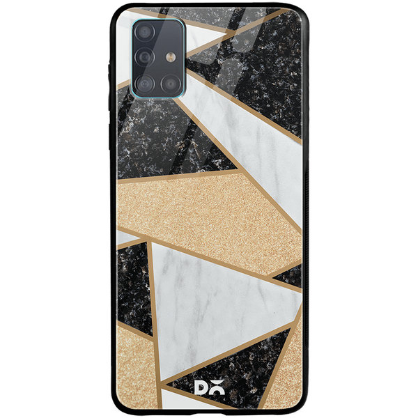 

DailyObjects Marble Quatret Glass Case Cover For Samsung Galaxy A71