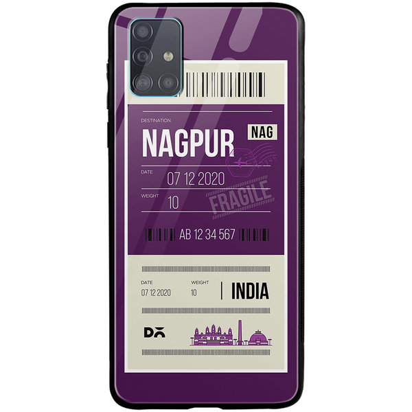 

DailyObjects Nagpur City Tag Glass Case Cover For Samsung Galaxy A71