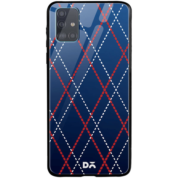 

DailyObjects Nightfall Diamond Rope Glass Case Cover For Samsung Galaxy A71