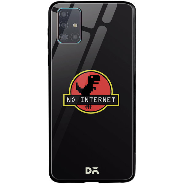 DailyObjects No Internet Glass Case Cover For Samsung Galaxy A71
