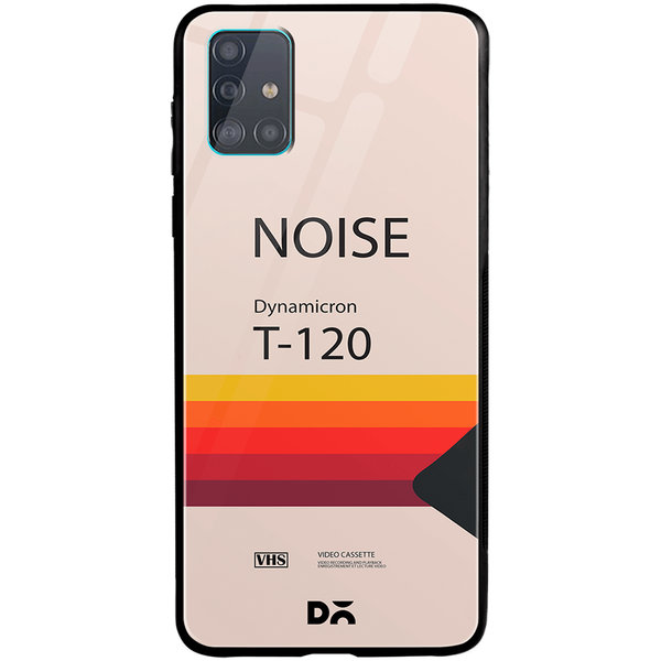 

DailyObjects Noise VHS Glass Case Cover For Samsung Galaxy A71