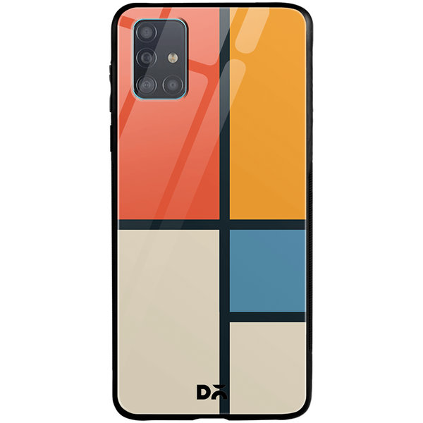 

DailyObjects Orange Window Glass Case Cover For Samsung Galaxy A71