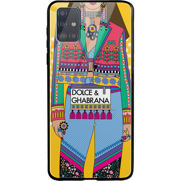 

DailyObjects Overpriced Anxiety Glass Case Cover For Samsung Galaxy A71