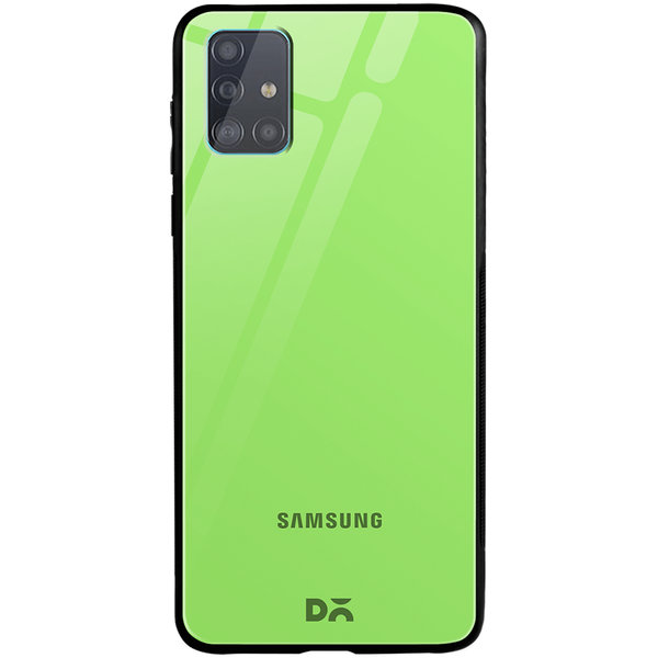 

DailyObjects Parrot Green Glass Case Cover For Samsung Galaxy A71