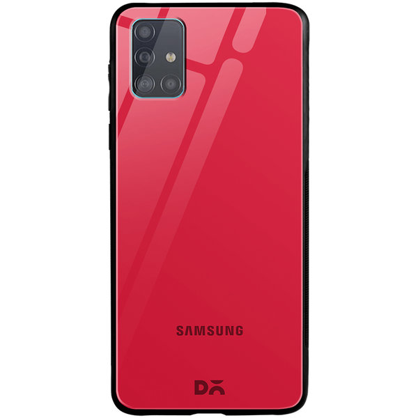 

DailyObjects Red Rose Glass Case Cover For Samsung Galaxy A71