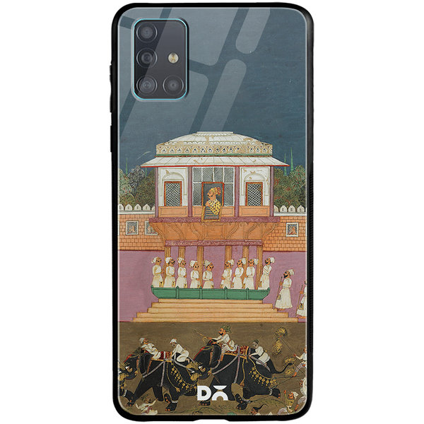 

DailyObjects Royal Parade Glass Case Cover For Samsung Galaxy A71