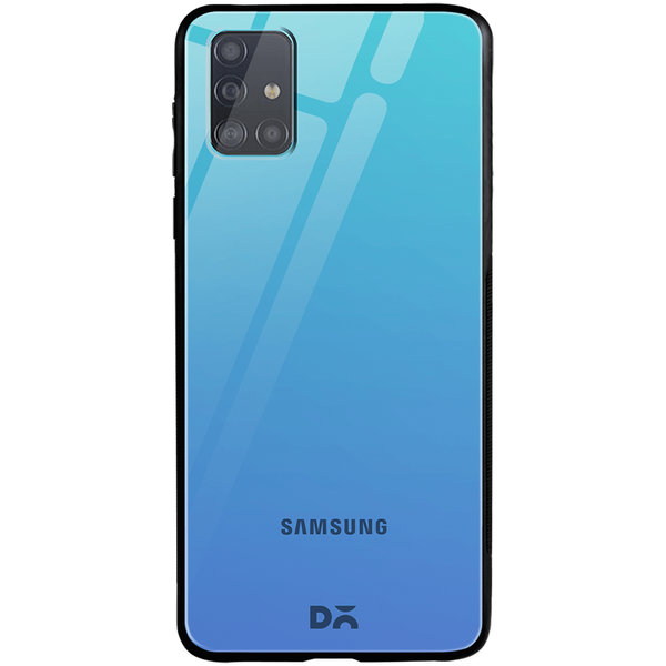 

DailyObjects Sky Gradient Glass Case Cover For Samsung Galaxy A71