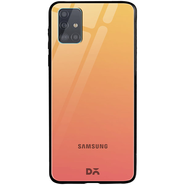 

DailyObjects Sunrise Gradient Glass Case Cover For Samsung Galaxy A71