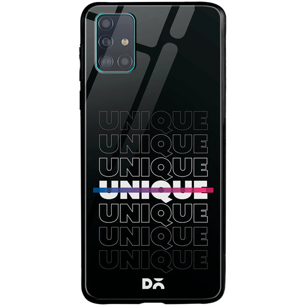 

DailyObjects Unique Glass Case Cover For Samsung Galaxy A71
