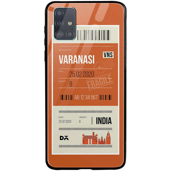 

DailyObjects Varanasi City Tag Glass Case Cover For Samsung Galaxy A71