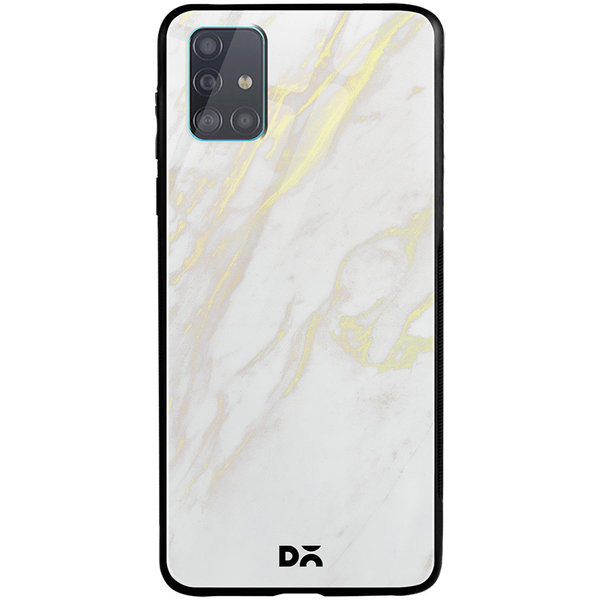 

DailyObjects White Marble 2 Glass Case Cover For Samsung Galaxy A71