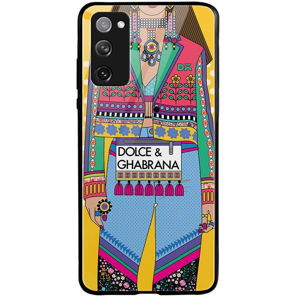 

DailyObjects Overpriced Anxiety Glass Case Cover For Samsung Galaxy S20 FE
