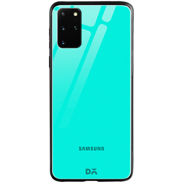 

DailyObjects Aqua Blue Glass Case Cover For Samsung Galaxy S20 Plus