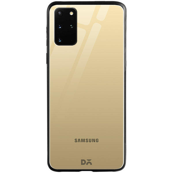 

DailyObjects Champagne Gradient Glass Case Cover For Samsung Galaxy S20 Plus