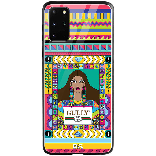 

DailyObjects Gully Gal Glass Case Cover For Samsung Galaxy S20 Plus