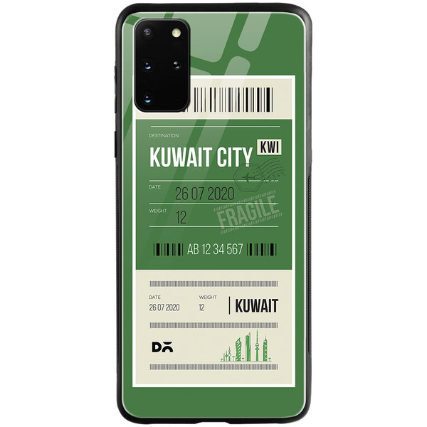 

DailyObjects Kuwait City Tag Glass Case Cover For Samsung Galaxy S20 Plus