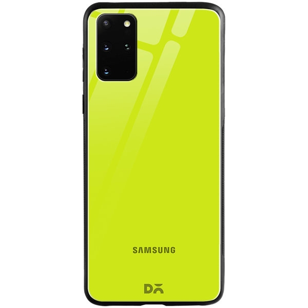 

DailyObjects Lime Green Glass Case Cover For Samsung Galaxy S20 Plus