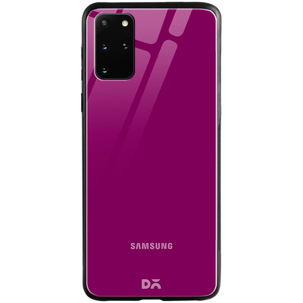 

DailyObjects Magenta Glass Case Cover For Samsung Galaxy S20 Plus