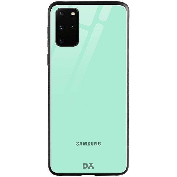 

DailyObjects Mint Glass Case Cover For Samsung Galaxy S20 Plus