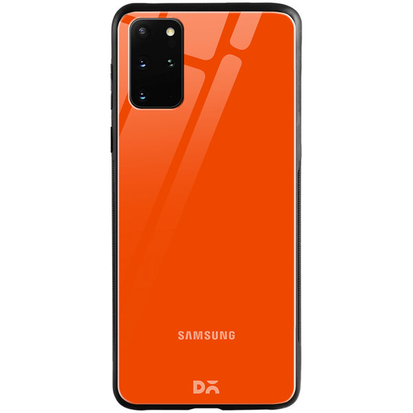 

DailyObjects Orange Fire Glass Case Cover For Samsung Galaxy S20 Plus