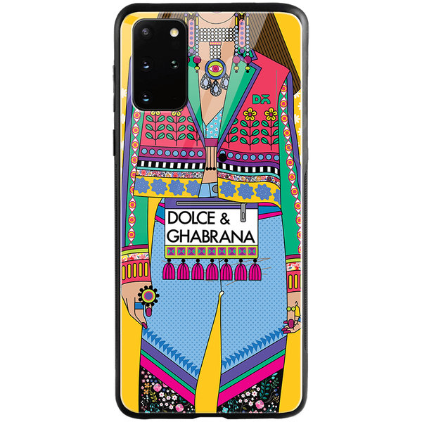 

DailyObjects Overpriced Anxiety Glass Case Cover For Samsung Galaxy S20 Plus