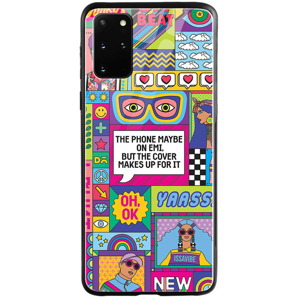 

DailyObjects Phone on EMI Glass Case Cover For Samsung Galaxy S20 Plus