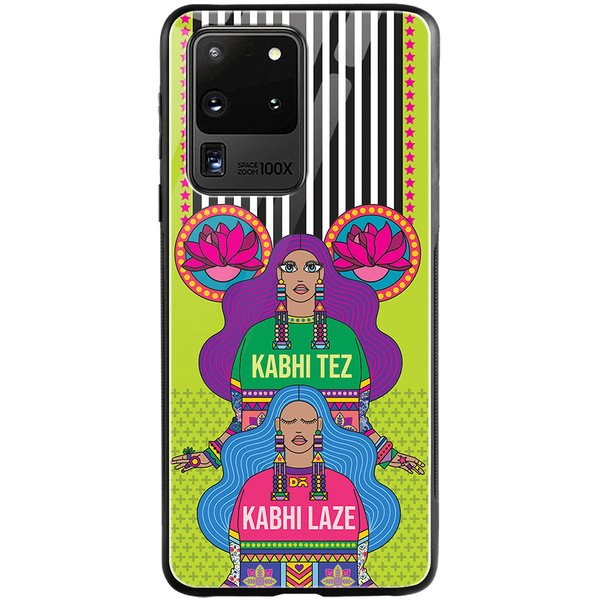 

DailyObjects Tezy Lazy Glass Case Cover For Samsung Galaxy S20 Ultra