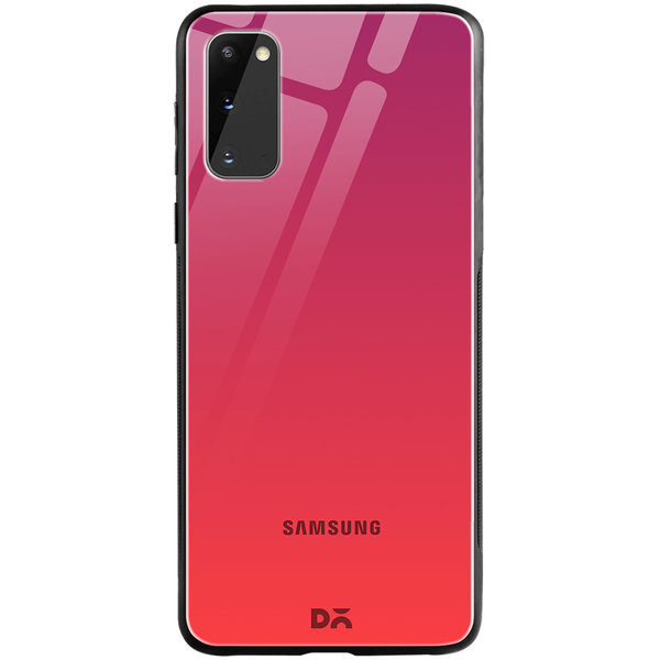 

DailyObjects Berry Gradient Glass Case Cover For Samsung Galaxy S20